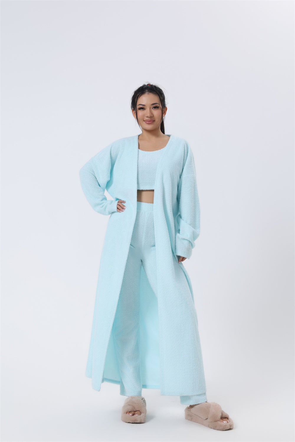 Cozy Pajama Set, 3 Piece Lounge Set - New York Shop