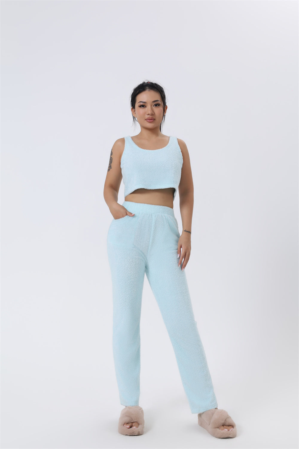 Cozy Pajama Set, 3 Piece Lounge Set - New York Shop