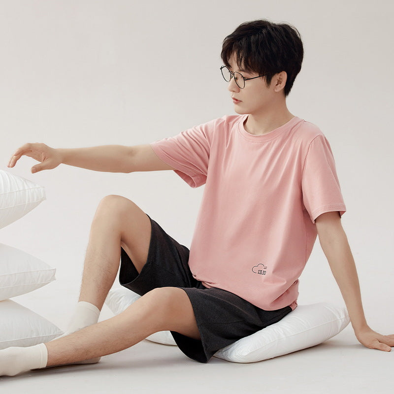 Cotton Pajamas | New Boys Casual Homewear Two-piece Suit | New York Shop