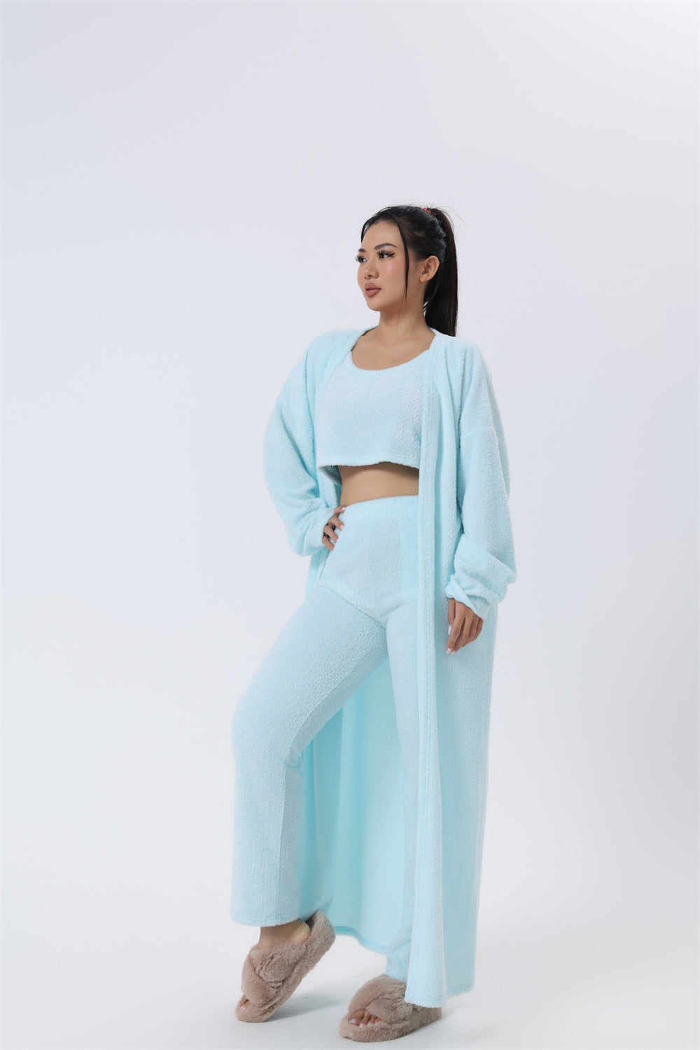 Cozy Pajama Set, 3 Piece Lounge Set - New York Shop