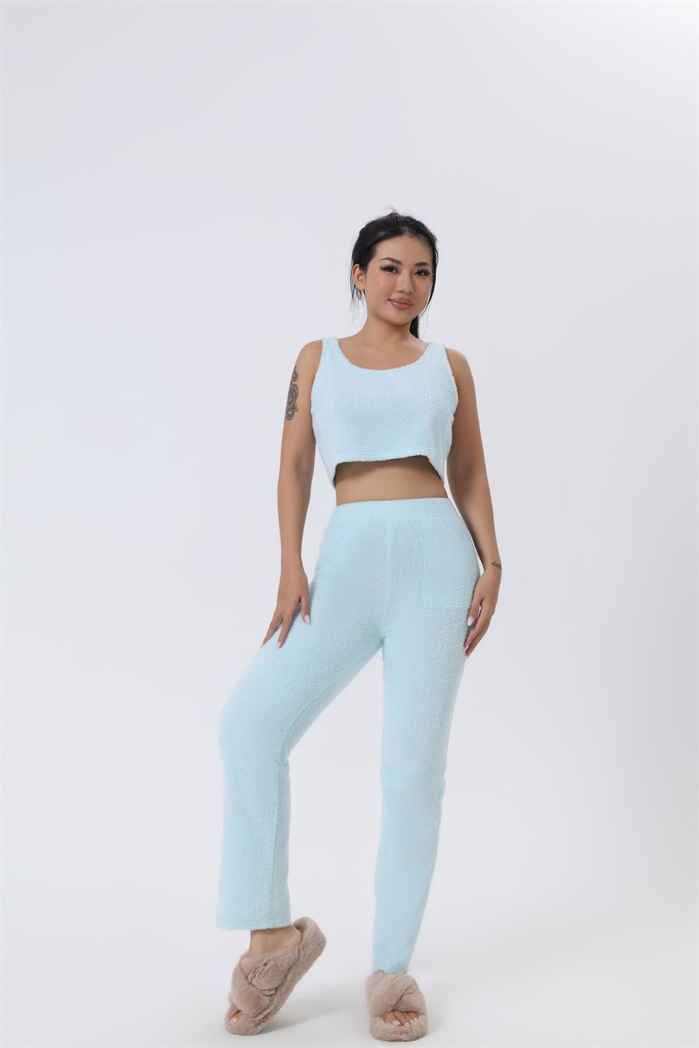 Cozy Pajama Set, 3 Piece Lounge Set - New York Shop