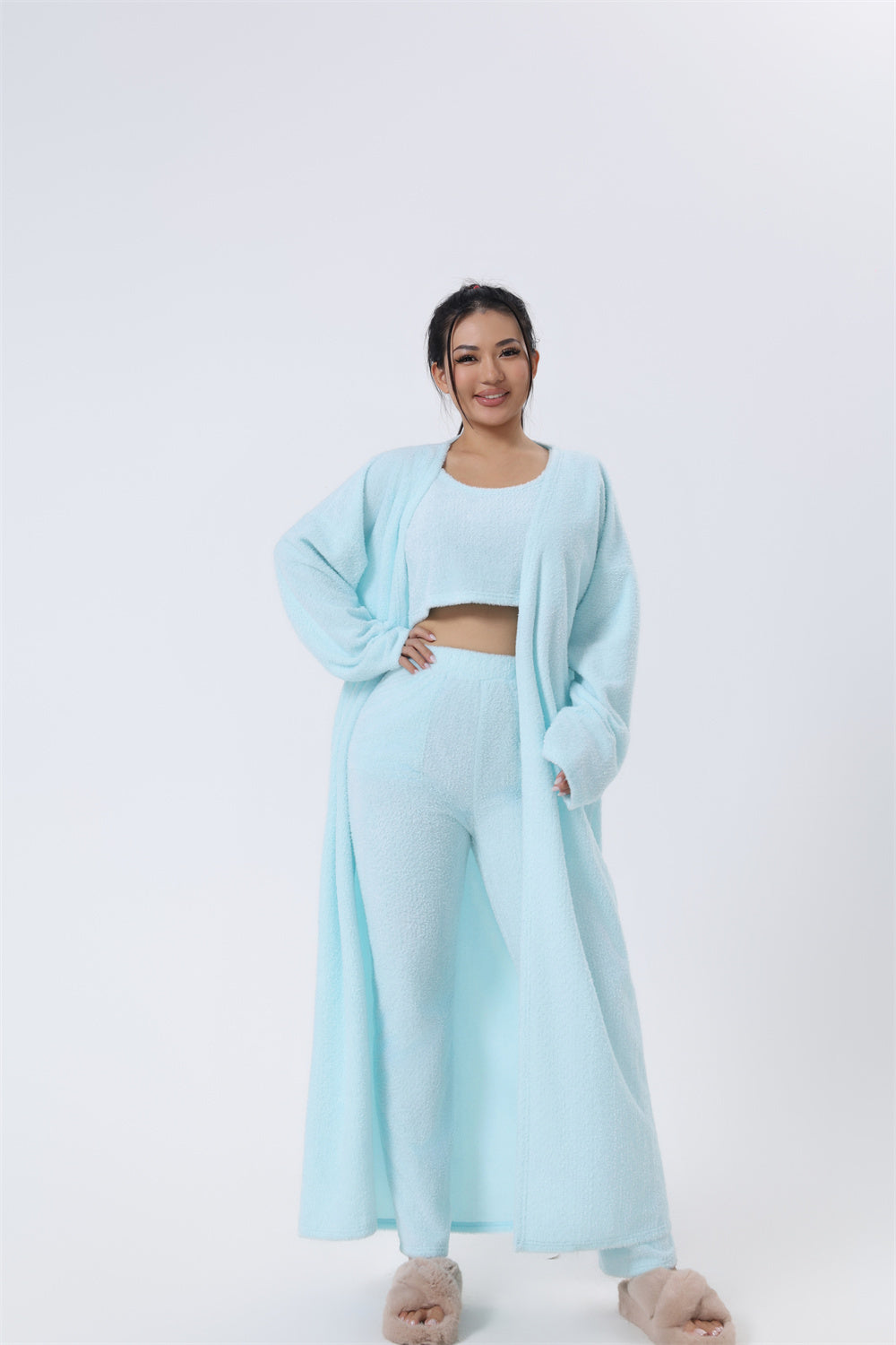 Cozy Pajama Set, 3 Piece Lounge Set - New York Shop