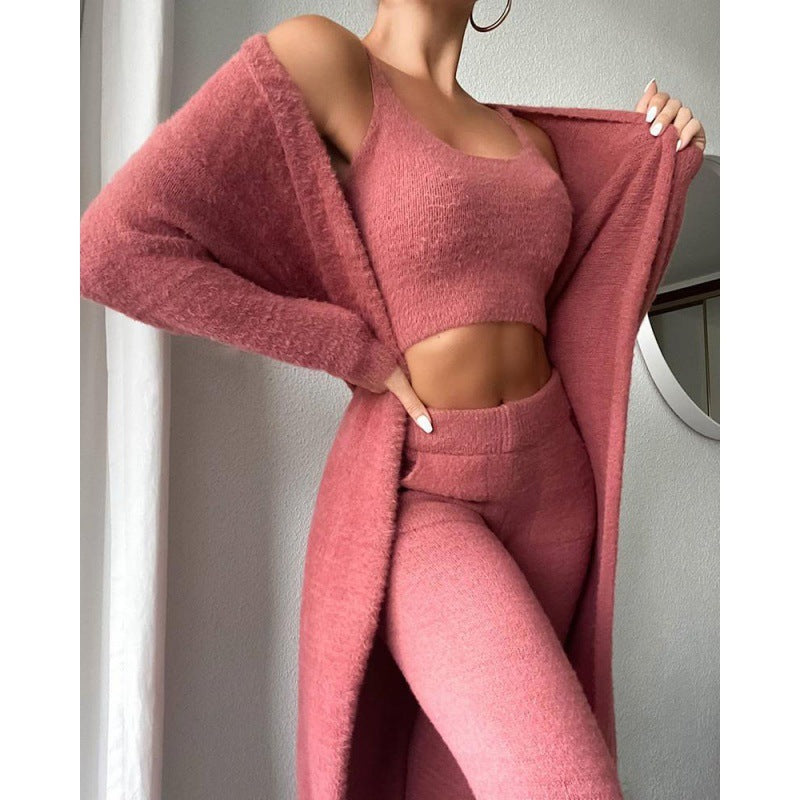 Cozy Pajama Set, 3 Piece Lounge Set - New York Shop