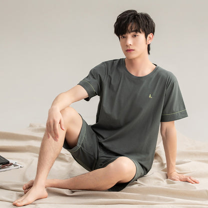 Cotton Pajamas | New Boys Casual Homewear Two-piece Suit | New York Shop